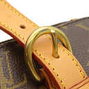 ルイヴィトン LOUIS VUITTON ポパンクール オ M40007 モノグラム モノグラムキャンバス トートバッグ ゴールド金具 茶 肩掛け ショルダー