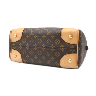 ルイヴィトン LOUIS VUITTON レティ―ロ PM M40325 モノグラム モノグラムキャンバス 2WAYバッグ ゴールド金具 茶 ショルダーバッグ ハンドバッグ