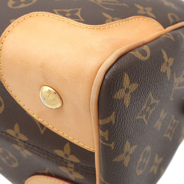 ルイヴィトン LOUIS VUITTON レティ―ロ PM M40325 モノグラム モノグラムキャンバス 2WAYバッグ ゴールド金具 茶 ショルダーバッグ ハンドバッグ