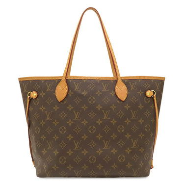 ルイヴィトン LOUIS VUITTON ネヴァーフルMM M40995 モノグラム モノグラムキャンバス トートバッグ ゴールド金具 茶 ベージュ トート A4