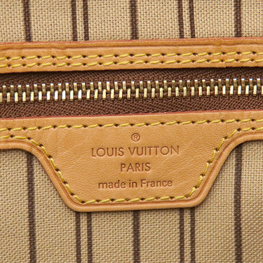 ルイヴィトン LOUIS VUITTON ネヴァーフルMM M40995 モノグラム モノグラムキャンバス トートバッグ ゴールド金具 茶 ベージュ トート A4