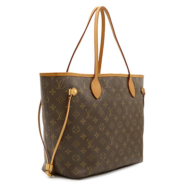 ルイヴィトン LOUIS VUITTON ネヴァーフルMM M40995 モノグラム モノグラムキャンバス トートバッグ ゴールド金具 茶 ベージュ トート A4