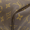 ルイヴィトン LOUIS VUITTON ネヴァーフルMM M40995 モノグラム モノグラムキャンバス トートバッグ ゴールド金具 茶 ベージュ トート A4