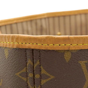 ルイヴィトン LOUIS VUITTON ネヴァーフルMM M40995 モノグラム モノグラムキャンバス トートバッグ ゴールド金具 茶 ベージュ トート A4