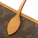 ルイヴィトン LOUIS VUITTON ネヴァーフルMM M40995 モノグラム モノグラムキャンバス トートバッグ ゴールド金具 茶 ベージュ トート A4