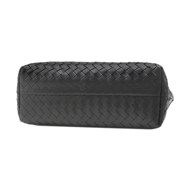 ボッテガヴェネタ BOTTEGA VENETA イントレチャート トート ブラック レザー トートバッグ 黒 A4 大容量 メタルフック付き