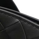 ボッテガヴェネタ BOTTEGA VENETA イントレチャート トート ブラック レザー トートバッグ 黒 A4 大容量 メタルフック付き