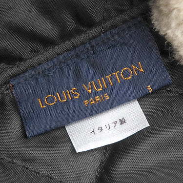 ルイヴィトン LOUIS VUITTON フライトキャップ M70739 モノグラム モノグラムキャンバス ビーバーファー 14037 キャップ ゴールド金具 パイロットキャップ ファーキャップ