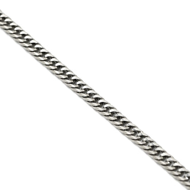 喜平 KIHEI PT1000 17.9cm 3.7g 12面 ダブル Ｗ プラチナシルバー Pt1000 ブレスレット ※ショッピングローン対応していません
