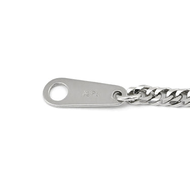 喜平 KIHEI PT1000 17.9cm 3.7g 12面 ダブル Ｗ プラチナシルバー Pt1000 ブレスレット ※ショッピングローン対応していません