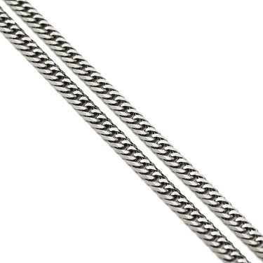 喜平 KIHEI Pt1000 51.1cm 10.6g 12面ダブル W プラチナシルバー Pt1000 ネックレス 造幣局検定マーク ※ショッピングローン対応していません