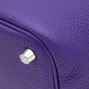 エルメス HERMES ピコタンロック 18 PM パープル トリヨンクレマンス ハンドバッグ シルバー金具 新品 未使用 紫 2026年製
