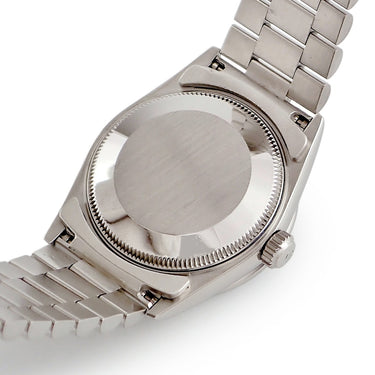 腕時計 ロレックス ROLEX デイトジャスト 68286NG W番 自動巻き メンズ レディース W番 Pt950無垢 プラチナ 純正ダイヤ シェル