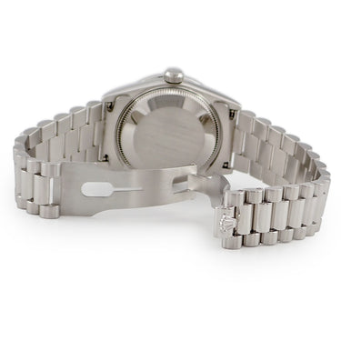 腕時計 ロレックス ROLEX デイトジャスト 68286NG W番 自動巻き メンズ レディース W番 Pt950無垢 プラチナ 純正ダイヤ シェル