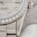 腕時計 ロレックス ROLEX デイトジャスト 68286NG W番 自動巻き メンズ レディース W番 Pt950無垢 プラチナ 純正ダイヤ シェル