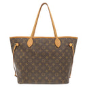 ルイヴィトン LOUIS VUITTON ネヴァーフル MM M40156 モノグラム モノグラムキャンバス トートバッグ ゴールド金具 茶 トート 旧型