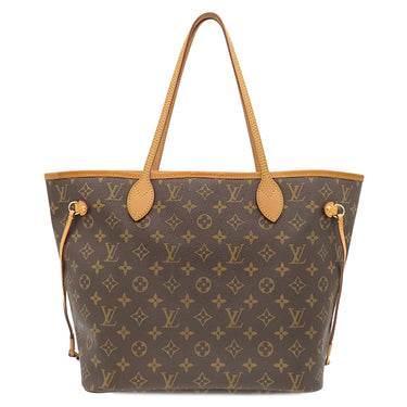 ルイヴィトン LOUIS VUITTON ネヴァーフル MM M40156 モノグラム モノグラムキャンバス トートバッグ ゴールド金具 茶 トート 旧型