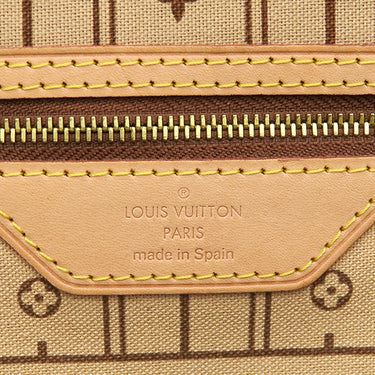 ルイヴィトン LOUIS VUITTON ネヴァーフル MM M40156 モノグラム モノグラムキャンバス トートバッグ ゴールド金具 茶 トート 旧型