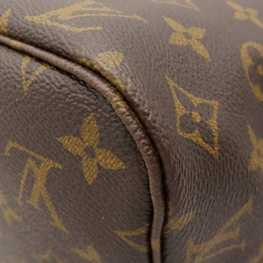 ルイヴィトン LOUIS VUITTON ネヴァーフル MM M40156 モノグラム モノグラムキャンバス トートバッグ ゴールド金具 茶 トート 旧型