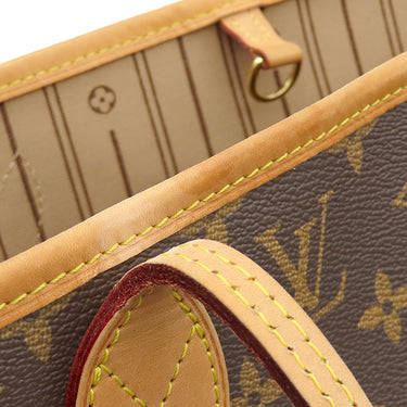 ルイヴィトン LOUIS VUITTON ネヴァーフル MM M40156 モノグラム モノグラムキャンバス トートバッグ ゴールド金具 茶 トート 旧型