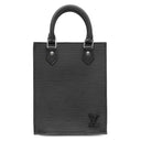 ルイヴィトン LOUIS VUITTON プティット サックプラ M69441 ノワール エピレザー 2WAYバッグ シルバー金具 ミニバック ショルダー 黒