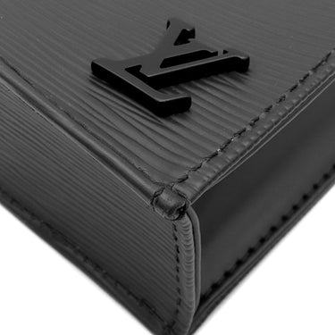 ルイヴィトン LOUIS VUITTON プティット サックプラ M69441 ノワール エピレザー 2WAYバッグ シルバー金具 ミニバック ショルダー 黒