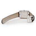 腕時計 エルメス HERMES ケープコッド PM CC1.210 クオーツ レディース スクエア シルバー アラビア