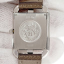 腕時計 エルメス HERMES ケープコッド PM CC1.210 クオーツ レディース スクエア シルバー アラビア