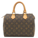 ルイヴィトン LOUIS VUITTON スピーディ 25 M41528 モノグラム モノグラムキャンバス ハンドバッグ ゴールド金具 茶 ミニ ボストン 鍵・カデナ欠品