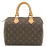 ルイヴィトン LOUIS VUITTON スピーディ 25 M41528 モノグラム モノグラムキャンバス ハンドバッグ ゴールド金具 茶 ミニ ボストン 鍵・カデナ欠品