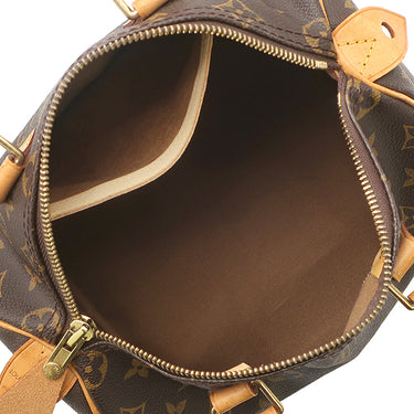 ルイヴィトン LOUIS VUITTON スピーディ 25 M41528 モノグラム モノグラムキャンバス ハンドバッグ ゴールド金具 茶 ミニ ボストン 鍵・カデナ欠品
