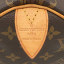 ルイヴィトン LOUIS VUITTON スピーディ 25 M41528 モノグラム モノグラムキャンバス ハンドバッグ ゴールド金具 茶 ミニ ボストン 鍵・カデナ欠品