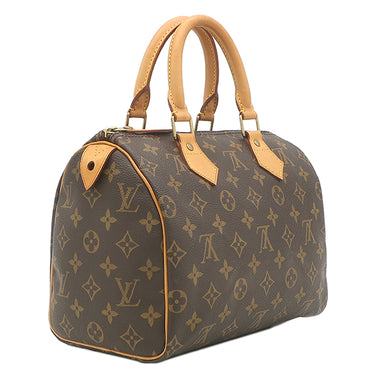 ルイヴィトン LOUIS VUITTON スピーディ 25 M41528 モノグラム モノグラムキャンバス ハンドバッグ ゴールド金具 茶 ミニ ボストン 鍵・カデナ欠品