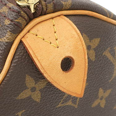 ルイヴィトン LOUIS VUITTON スピーディ 25 M41528 モノグラム モノグラムキャンバス ハンドバッグ ゴールド金具 茶 ミニ ボストン 鍵・カデナ欠品