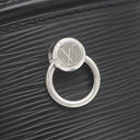ルイヴィトン LOUIS VUITTON カンヌ M52226 ブラック エピレザー 2WAYバッグ シルバー金具 黒 バニティバッグ ショルダーバッグ 鍵1本欠品