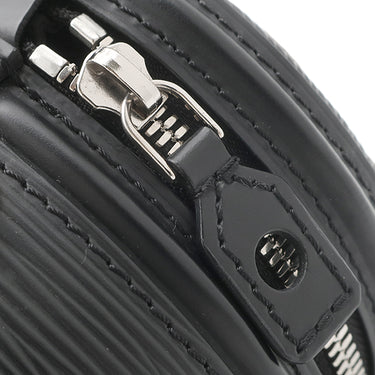 ルイヴィトン LOUIS VUITTON カンヌ M52226 ブラック エピレザー 2WAYバッグ シルバー金具 黒 バニティバッグ ショルダーバッグ 鍵1本欠品