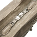 バレンシアガ BALENCIAGA ジャイアント シティ 173084 ベージュ レザー 2WAYバッグ シルバー金具 ハンドバッグ ショルダー 肩掛け ミラー付き
