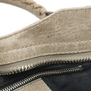 バレンシアガ BALENCIAGA ジャイアント シティ 173084 ベージュ レザー 2WAYバッグ シルバー金具 ハンドバッグ ショルダー 肩掛け ミラー付き