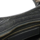 バレンシアガ BALENCIAGA ジャイアント ミニ シティ 309544 ダークグレー レザー 2WAYバッグ ゴールド金具 ハンドバッグ ショルダー ミラー欠品