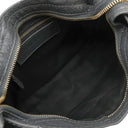 バレンシアガ BALENCIAGA ジャイアント ミニ シティ 309544 ダークグレー レザー 2WAYバッグ ゴールド金具 ハンドバッグ ショルダー ミラー欠品