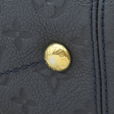 ルイヴィトン LOUIS VUITTON アーツィーMM M93448 アンフィニ モノグラムアンプラント ハンドバッグ ゴールド金具 トート 紺