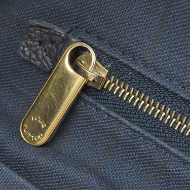 ルイヴィトン LOUIS VUITTON アーツィーMM M93448 アンフィニ モノグラムアンプラント ハンドバッグ ゴールド金具 トート 紺