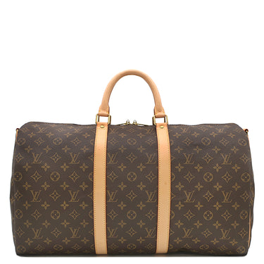 ルイヴィトン LOUIS VUITTON キーポル バンドリエール50 M41416 モノグラム モノグラムキャンバス ボストンバッグ ゴールド金具 付属品欠品