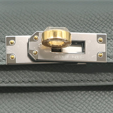 エルメス HERMES ミニケリードゥ 外縫い ヴェールアマンド ヴォーエプソン 2WAYバッグ シルバー金具 エクトラム金具 2025年製