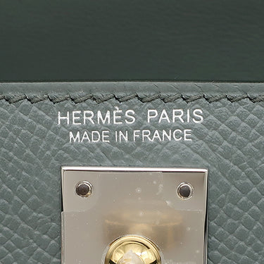 エルメス HERMES ミニケリードゥ 外縫い ヴェールアマンド ヴォーエプソン 2WAYバッグ シルバー金具 エクトラム金具 2025年製