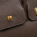 エルメス HERMES バーキン30 カフェ トリヨンクレマンス ハンドバッグ ゴールド金具 茶