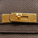エルメス HERMES バーキン30 カフェ トリヨンクレマンス ハンドバッグ ゴールド金具 茶