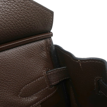エルメス HERMES バーキン30 カフェ トリヨンクレマンス ハンドバッグ ゴールド金具 茶