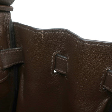 エルメス HERMES バーキン30 カフェ トリヨンクレマンス ハンドバッグ ゴールド金具 茶