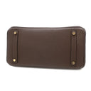 エルメス HERMES バーキン30 カフェ トリヨンクレマンス ハンドバッグ ゴールド金具 茶